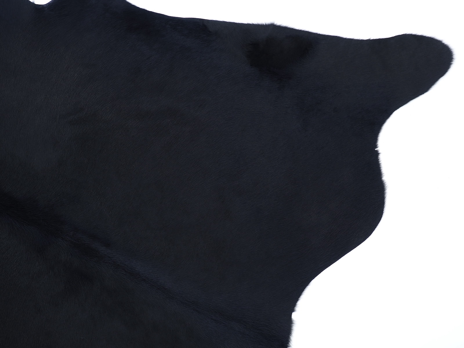 Шкура коровы натуральная окрашена в насыщенно черный арт.: 29053