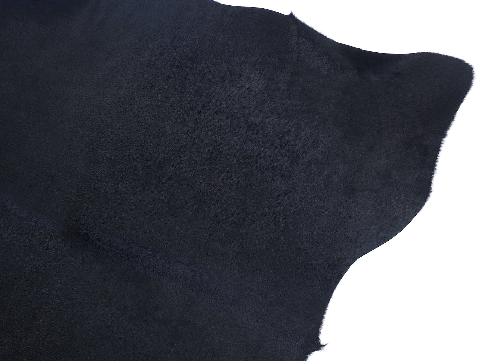Шкура коровья натуральная окрашена в насыщенно черный арт.: 29054
