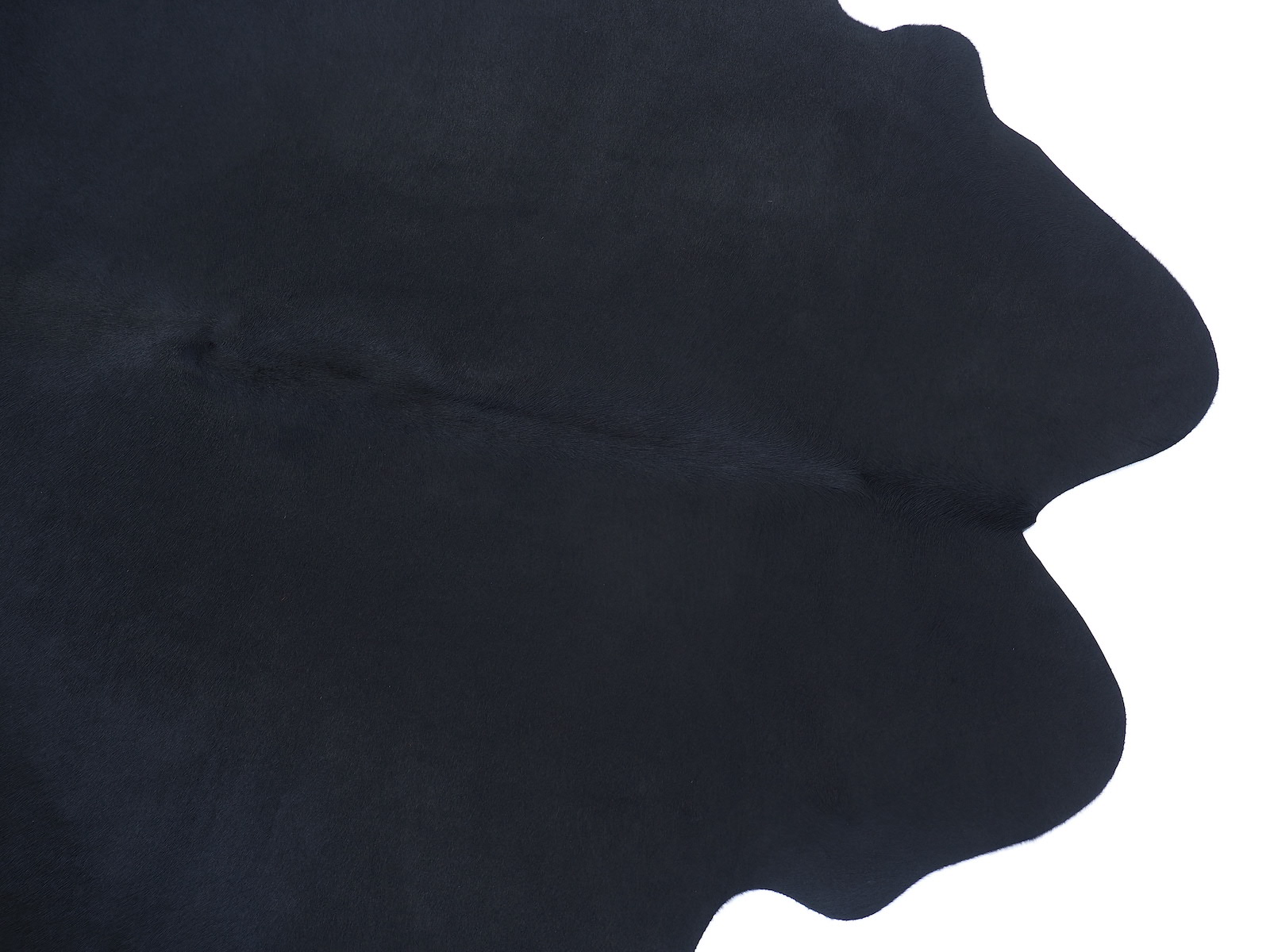 Шкура коровы натуральная окрашена в насыщенно черный арт.: 29056