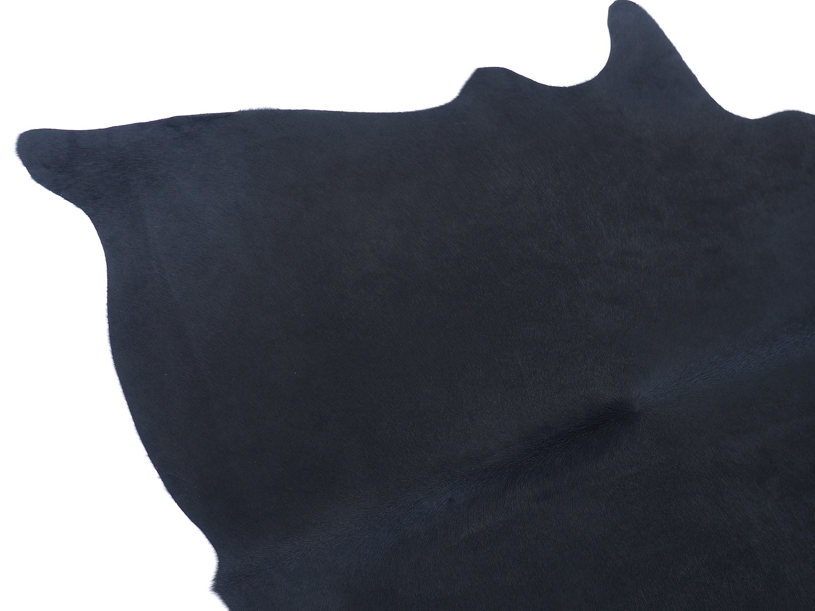 Шкура коровы натуральная окрашена в насыщенно черный арт.: 29057