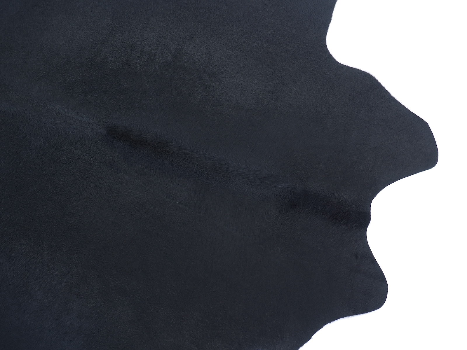 Шкура коровы натуральная окрашена в насыщенно черный арт.: 29057