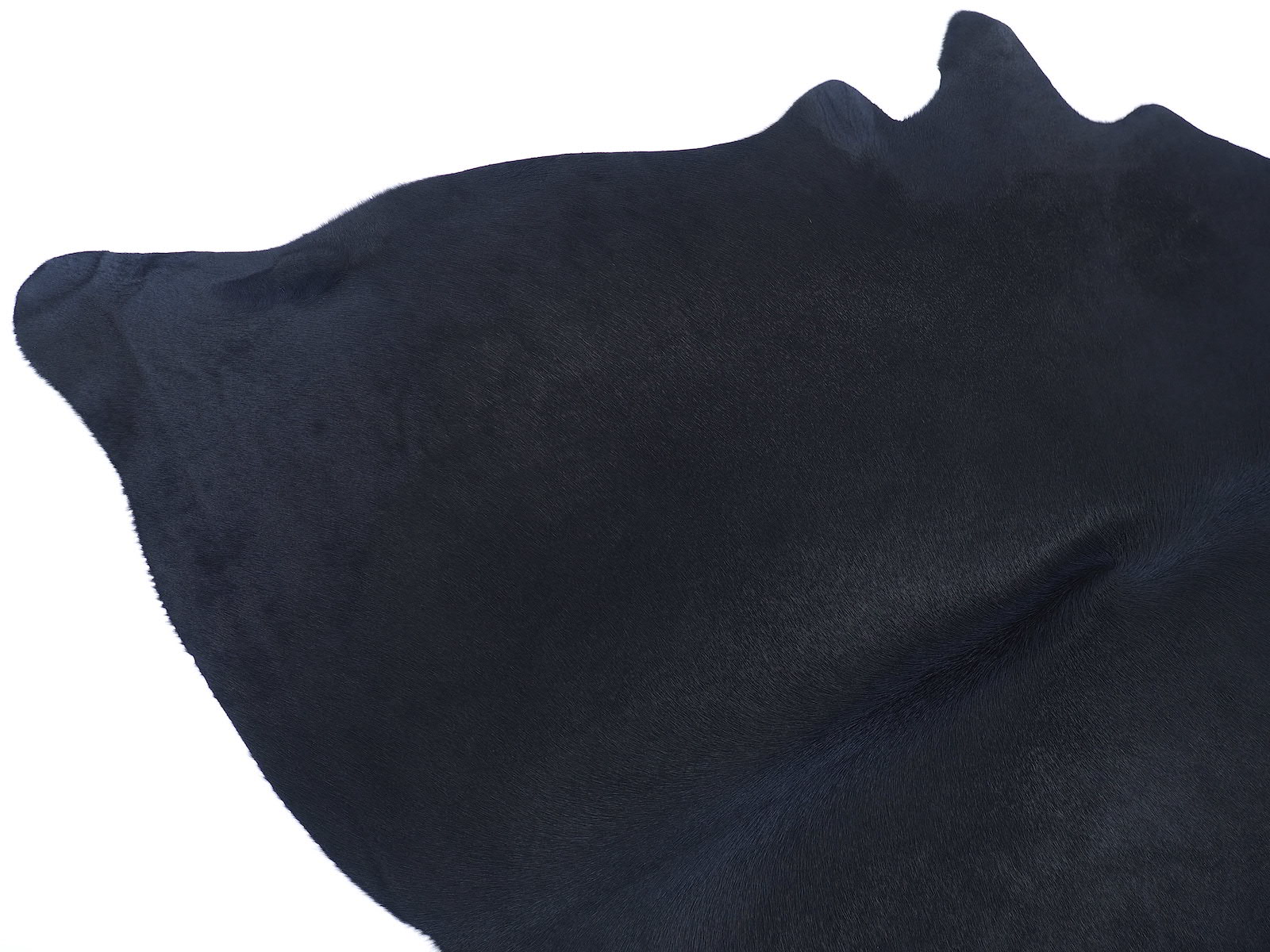 Шкура коровы натуральная окрашена в насыщенно черный арт.: 29062