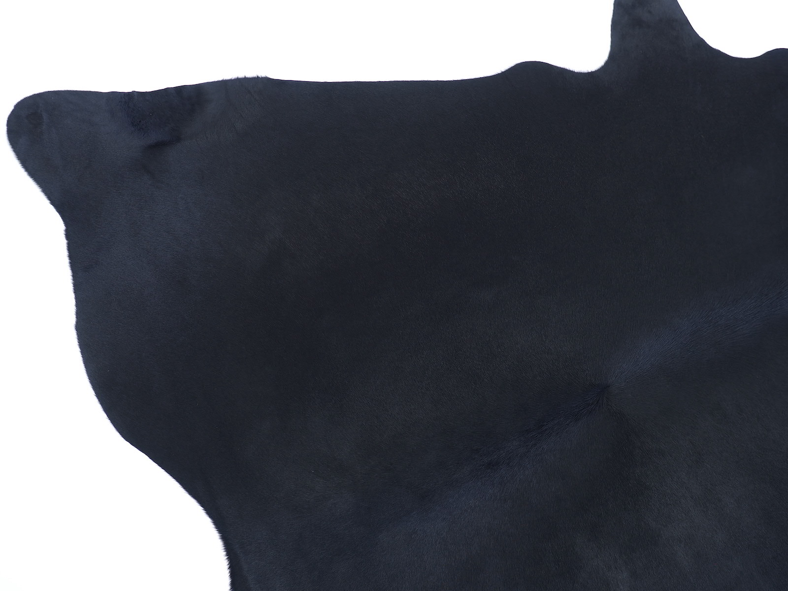 Натуральная шкура коровы окрашена в насыщенно черный арт.: 29066