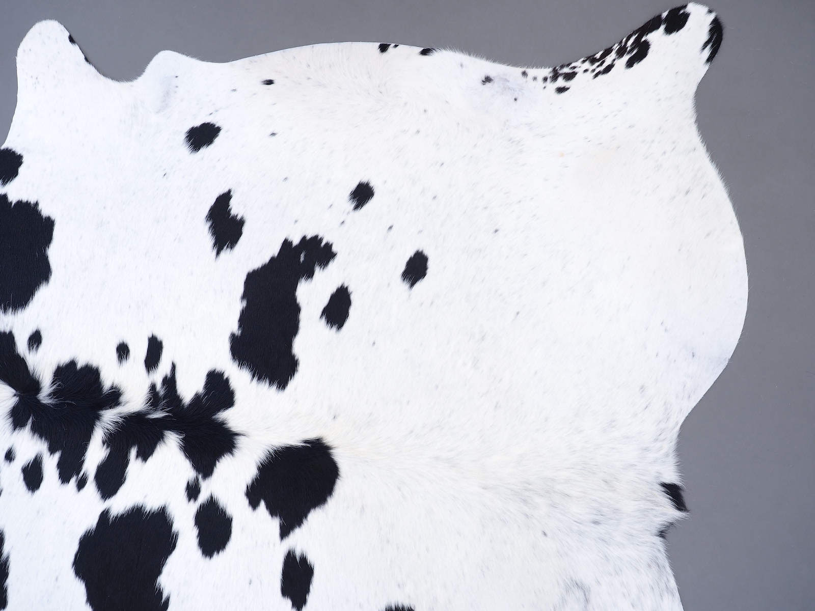 Ковер шкура коровы на пол черно-белая арт.: 30201 - t30201_2